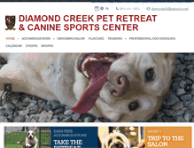 Tablet Screenshot of caninesportscenter.com